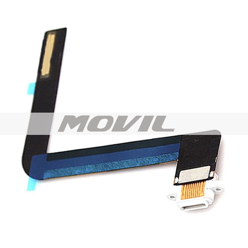 White Charging Sync Port Dock Flex Cable Ribbon Replacement for Apple iPad Air 5